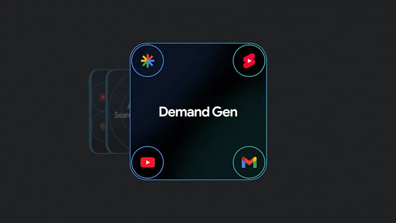 Demand Gen image for Cyan Solutions' blog titled Google Marketing Live 2025: AI-Powered Innovations Reshaping the Advertising Landscape with Cyan Solutions